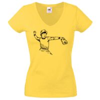 Lady-fit Valueweight V-Neck T-Shirt Thumbnail