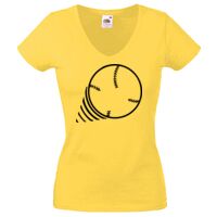 Lady-fit Valueweight V-Neck T-Shirt Thumbnail