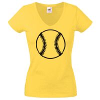 Lady-fit Valueweight V-Neck T-Shirt Thumbnail