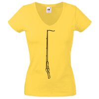 Lady-fit Valueweight V-Neck T-Shirt Thumbnail