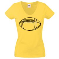 Lady-fit Valueweight V-Neck T-Shirt Thumbnail