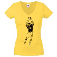 Lady-fit Valueweight V-Neck T-Shirt Thumbnail