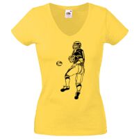 Lady-fit Valueweight V-Neck T-Shirt Thumbnail