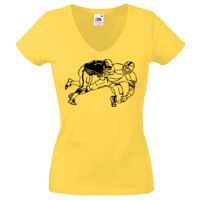 Lady-fit Valueweight V-Neck T-Shirt Thumbnail