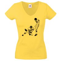 Lady-fit Valueweight V-Neck T-Shirt Thumbnail