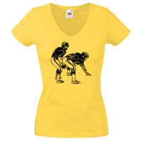 Lady-fit Valueweight V-Neck T-Shirt Thumbnail