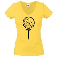 Lady-fit Valueweight V-Neck T-Shirt Thumbnail