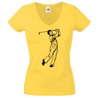Lady-fit Valueweight V-Neck T-Shirt Thumbnail