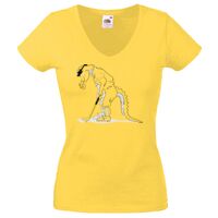 Lady-fit Valueweight V-Neck T-Shirt Thumbnail