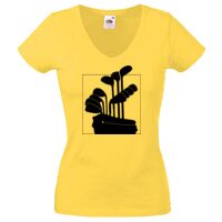 Lady-fit Valueweight V-Neck T-Shirt Thumbnail