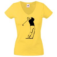 Lady-fit Valueweight V-Neck T-Shirt Thumbnail