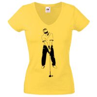 Lady-fit Valueweight V-Neck T-Shirt Thumbnail