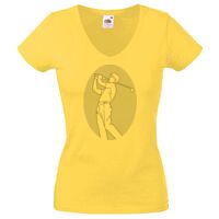 Lady-fit Valueweight V-Neck T-Shirt Thumbnail