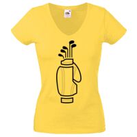 Lady-fit Valueweight V-Neck T-Shirt Thumbnail