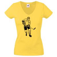 Lady-fit Valueweight V-Neck T-Shirt Thumbnail