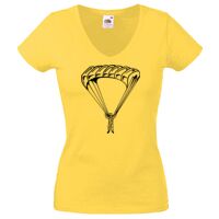Lady-fit Valueweight V-Neck T-Shirt Thumbnail