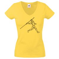 Lady-fit Valueweight V-Neck T-Shirt Thumbnail