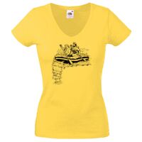 Lady-fit Valueweight V-Neck T-Shirt Thumbnail