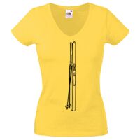 Lady-fit Valueweight V-Neck T-Shirt Thumbnail