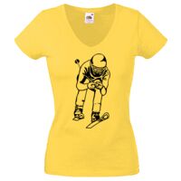 Lady-fit Valueweight V-Neck T-Shirt Thumbnail