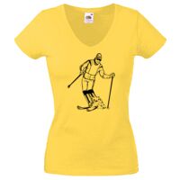 Lady-fit Valueweight V-Neck T-Shirt Thumbnail