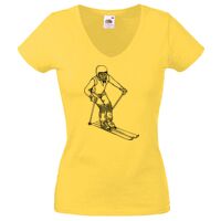 Lady-fit Valueweight V-Neck T-Shirt Thumbnail