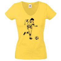 Lady-fit Valueweight V-Neck T-Shirt Thumbnail