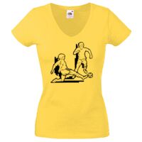 Lady-fit Valueweight V-Neck T-Shirt Thumbnail