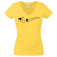 Lady-fit Valueweight V-Neck T-Shirt Thumbnail