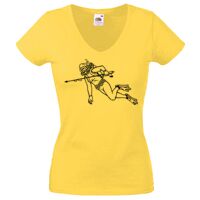 Lady-fit Valueweight V-Neck T-Shirt Thumbnail