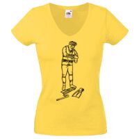 Lady-fit Valueweight V-Neck T-Shirt Thumbnail