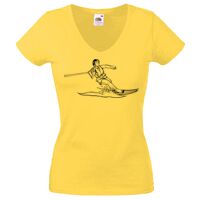 Lady-fit Valueweight V-Neck T-Shirt Thumbnail