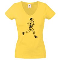 Lady-fit Valueweight V-Neck T-Shirt Thumbnail