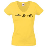 Lady-fit Valueweight V-Neck T-Shirt Thumbnail