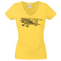Lady-fit Valueweight V-Neck T-Shirt Thumbnail
