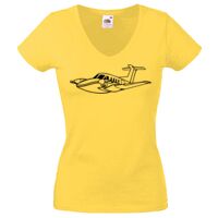 Lady-fit Valueweight V-Neck T-Shirt Thumbnail