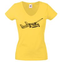 Lady-fit Valueweight V-Neck T-Shirt Thumbnail