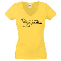 Lady-fit Valueweight V-Neck T-Shirt Thumbnail
