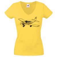 Lady-fit Valueweight V-Neck T-Shirt Thumbnail