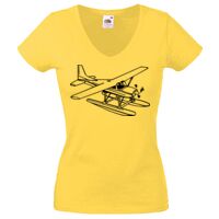 Lady-fit Valueweight V-Neck T-Shirt Thumbnail