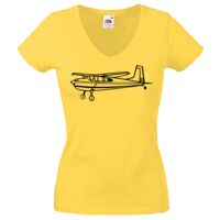 Lady-fit Valueweight V-Neck T-Shirt Thumbnail