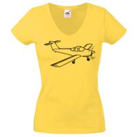 Lady-fit Valueweight V-Neck T-Shirt Thumbnail