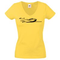 Lady-fit Valueweight V-Neck T-Shirt Thumbnail