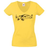 Lady-fit Valueweight V-Neck T-Shirt Thumbnail