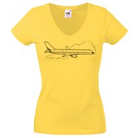 Lady-fit Valueweight V-Neck T-Shirt Thumbnail