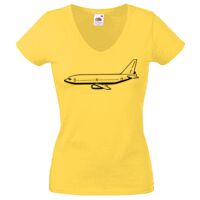 Lady-fit Valueweight V-Neck T-Shirt Thumbnail