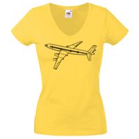 Lady-fit Valueweight V-Neck T-Shirt Thumbnail