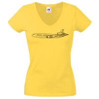 Lady-fit Valueweight V-Neck T-Shirt Thumbnail