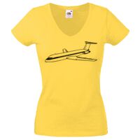 Lady-fit Valueweight V-Neck T-Shirt Thumbnail