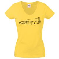 Lady-fit Valueweight V-Neck T-Shirt Thumbnail